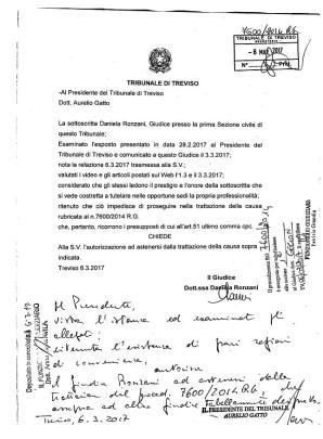 [VIDEO] Po interwencji Patriot24.net włoska sędzia Daniela Ronzani odsunięta od dramatu Polki! Koszmar Wiolety Wrzosek zrozumiał Prezes Sądu w Treviso odbierając skandalicznej sędzi tę sprawę