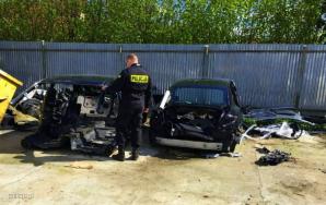 Bydgoscy policjanci odzyskali skradzione audi i zlikwidowali dziuplę samochodową