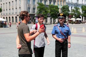 Włoscy Policjanci rozpoczęli patrole w Warszawie i Krakowie