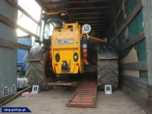 CBŚP rozbiło grupę przestępczą, której członkowie kradli ciągniki i maszyny rolnicze w UE