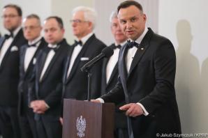 Wystąpienie Prezydenta RP na spotkaniu noworocznym z Korpusem Dyplomatycznym