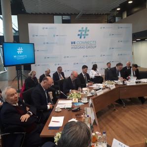 Spotkanie szefów dyplomacji państw Grupy Wyszehradzkiej i Azji Centralnej w Budapeszcie