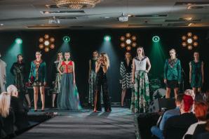 Maja Plich gwiazdą pokazu mody FOLK DESIGN - Anety Larysy Knap w Lenart Hotel w Wieliczce