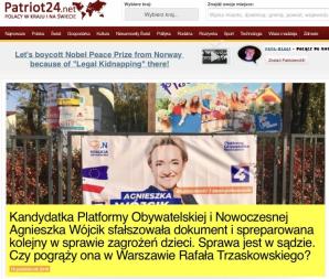 [VIDEO] - Prezydent Rafał Trzaskowski kłamie w sprawie noży w szkołach w warszawskiej dzielnicy Wawer. Osobiście rok temu prosiłem go o pomoc, ale w ogóle nie był tym zainteresowany - przekazuje Robert Rewiński, Redaktor Naczelny Patriot24.net