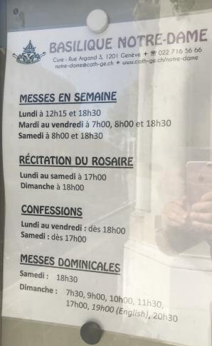 Słowo na niedzielę 15 września z Katedry Notre Dame w Genewie