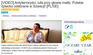 [VIDEO] Rasizm, Hitleryzm, Stalinizm? Dlaczego Unia Europejska toleruje odbieranie dzieci z użyciem broni, mniejszościom narodowym w Szwecji? Dlaczego milczy Juan Fernando López Aguilar - szef Komisji Wolności Obywatelskich, Sprawiedliwości i Spraw Wewn.?