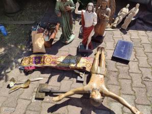 [VIDEO] Policjanci wspólnie z funkcjonariuszami kas odzyskali przedmioty o znacznej wartości historycznej