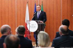 [VIDEO] Rzym. Prezydent o wspólnej walce z pandemią