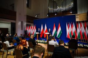 [VIDEO] Premier w Budapeszcie: Będziemy bronić unijnych Traktatów oraz suwerenności Polski i Węgier