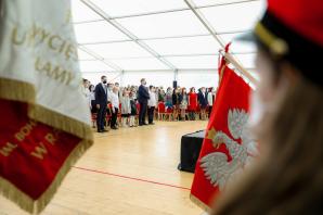 [VIDEO] Premier: oby już nigdy żadna pandemia nie zakłócała normalnego toku funkcjonowania szkoły