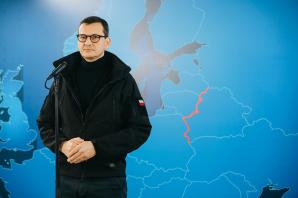 [VIDEO] Miarą suwerenności państwa jest szczelność granicy i obrona jego terytorium - Premier pod czas wizyty na polsko-białoruskiej granicy