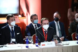 Minister Mariusz Kamiński wziął udział w Europejskiej Konferencji na temat Zarządzania Granicami, organizowanej wspólnie przez Polskę, Litwę, Austrię i Grecję