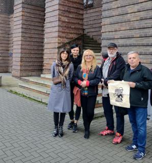 Silne emocje podczas zwiedzania wojewódzkiej komendy policji