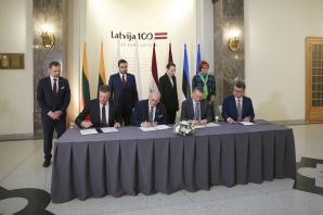 Wizyta Ministra Raua w Rydze i podpisanie wspólnej deklaracji z Ministrami Spraw Zagranicznych państw bałtyckich