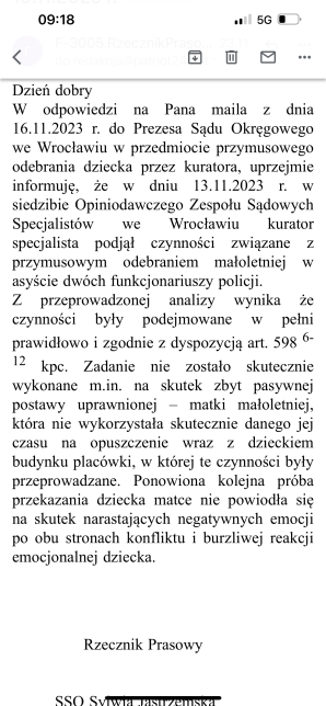 PATRIOT24 RUTKOWSKI W AKCJI: Dlaczego Prezes Sądu Okręgowego we Wrocławiu Wojciech Łukowski nie pomaga matce poniżonej przez skandaliczną pracę kuratorki? Która dodatkowo naraziła wrocławskich policjantów na ośmieszenie!