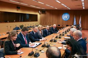 [VIDEO] Prezydent Andrzej Duda wziął w Genewie udział w Spotkaniu Wysokiego Szczebla z okazji 75. rocznicy uchwalenia Powszechnej Deklaracji Praw Człowieka