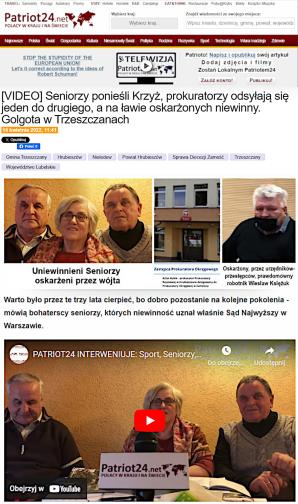 RUTKOWSKI: Nowa Wójt w Trzeszczanach! Koniec rządów skazanego  Stanisława Cz. i uznanego winnym przestępstwa tymczasowego zarządcy Pawła L. Koniec prześladowania prawdomównego robotnika Wiesława Księżuka i seniorów!