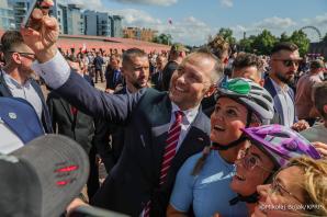 [VIDEO] Karol Nawrocki z wizytą w Muzeum II Wojny Światowej w Gdańsku