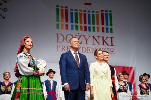 [VIDEO] Wielkie Święto Plonów w Pałacu Prezydenckim