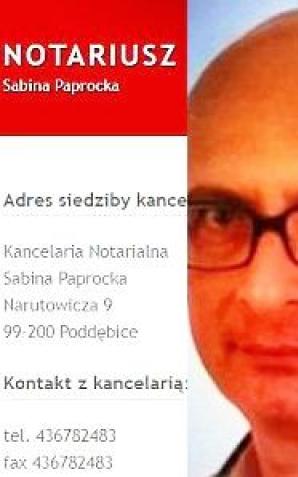 [VIDEO] Rutkowski: Notariusz Sabinę Paprocką z Poddębic i architekta Dariusza Ruta z Kołobrzegu podaje do Prokuratury Rozalia Wymysłowska z Uniejowa za wyrządzenie wspólnie pół milionowej szkody jej rodzinie!