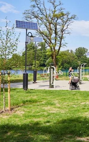 Stawy Stefańskiego z roku na rok atrakcyjniejsze. W tym roku powstanie tam m.in. pumptruck