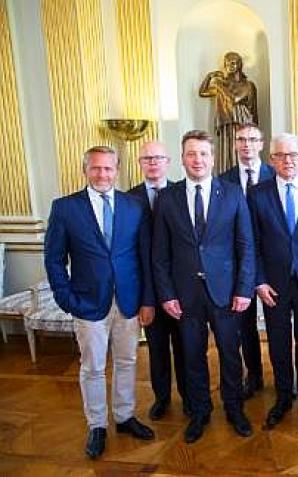 Minister Jacek Czaputowicz na spotkaniu V4 – NB8 w Sztokholmie