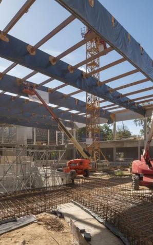 Łódź Buduje Orientarium – zaczął się montaż dachu