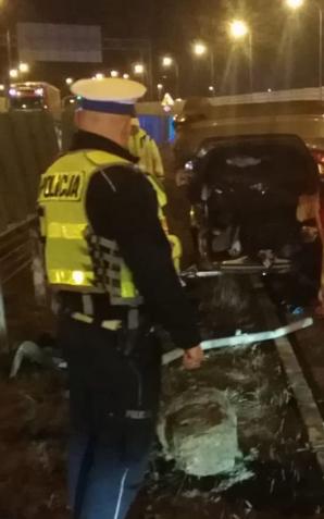 Zatrzymani na A1 do napadów na sklepy w Żołędowie i Brzemionach