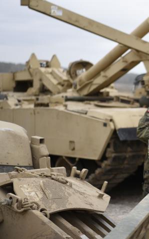 [VIDEO] Szkolenie polskich załóg czołgów Abrams. Interoperacyjność i współpracę Wojska Polskiego z wojskiem USA