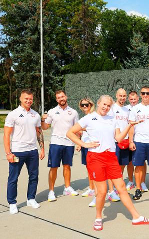 [VIDEO] Prezydent: Trzymamy kciuki za Biało-Czerwonych w Paryżu