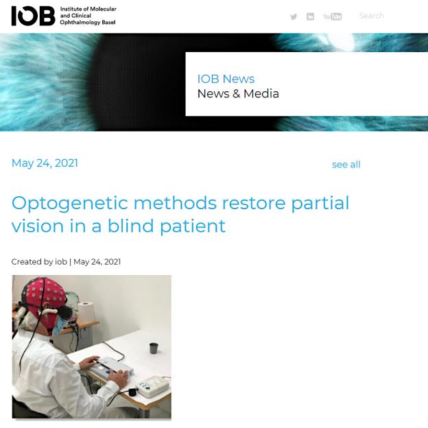Naukowcy częściowo przywrócili wzrok niewidomemu mężczyźnie. Optogenetyka to rewolucja w leczeniu genetycznej utraty widzenia