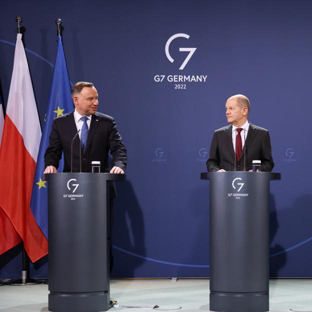 [VIDEO] Nic o nas bez nas. Prezydent o celach szczytu Trójkąta Weimarskiego. Będą rozmawiali o sytuacji wokół Ukrainy i na Białorusi. 