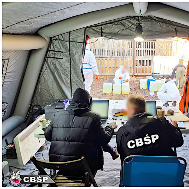 [VIDEO] CBŚP zlikwidowało laboratorium klofedronu w woj. dolnośląskim