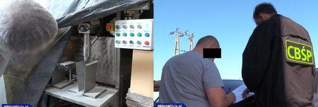 [VIDEO] Województwo Kujawsko-Pomorskie: Nielegalnie produkowali leki na potencję i sterydy, warte 9 mln zł. Dorwała ich poznańska Policja