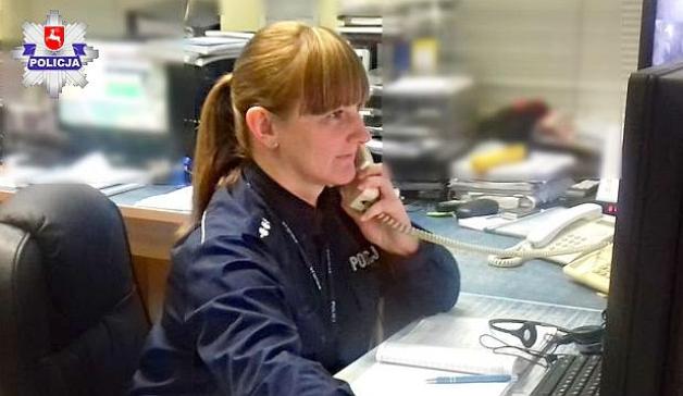 Oficer dyżurna zapobiegła tragedii