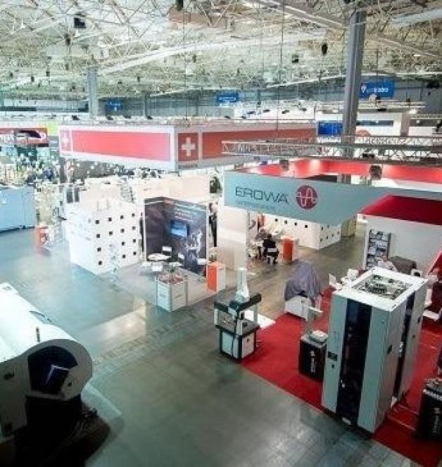 Pawilon Szwajcarski na targach Machtool w Poznaniu 2018
