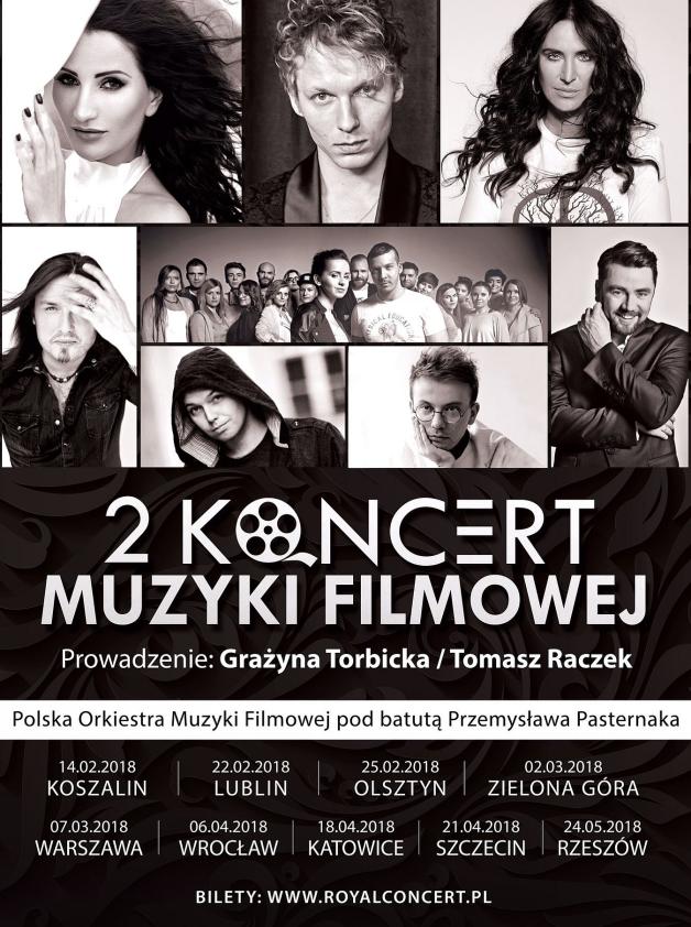 2. Koncert Muzyki Filmowej na Walentynki w Koszalinie