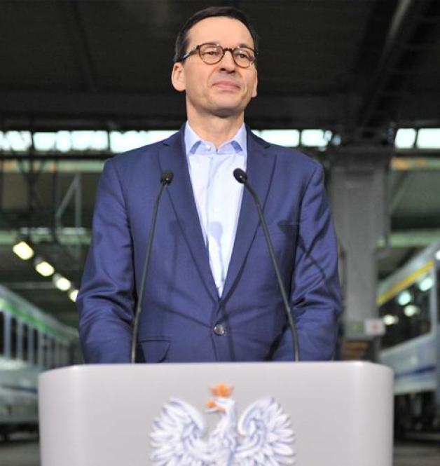 Premier Mateusz Morawiecki z wizytą w Zakładach Cegielskiego