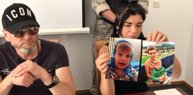 [VIDEO] Kto wie gdzie w Czechach małego Leona Majcher przetrzymuje poszukiwany listem gończym Marek M.? Matka dziecka Natalia Mazon ujawnia na konferencji prasowej w Ołomuńcu zdjęcie dziecka 