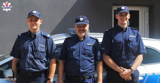 Policjanci odnaleźli w lesie bosego i wyziębionego 2-latka