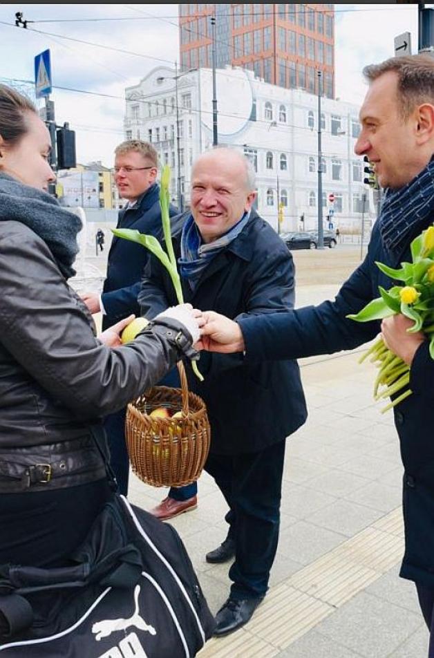 Wiceprezydenci i radni na Dzień Kobiet