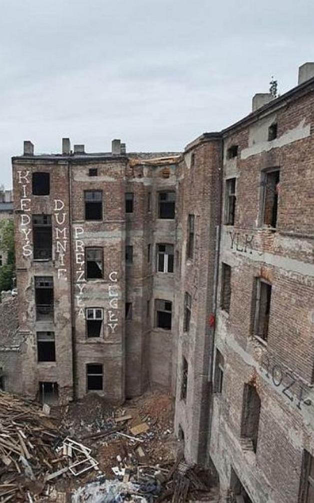 Remont zabytkowych kamienic przy ul. Rewolucji w Łodzi