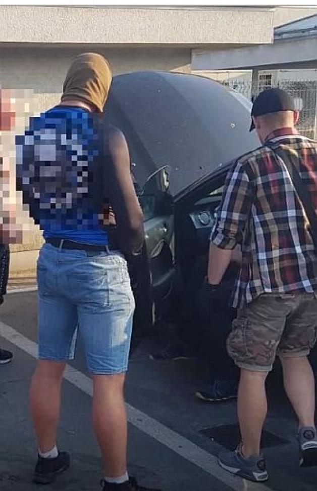 [VIDEO] Dolnośląscy Łowcy Głów zatrzymali poszukiwanego mężczyznę, podejrzanego o usiłowanie zabójstwa