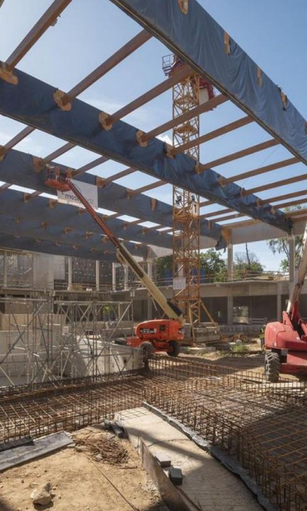 Łódź Buduje Orientarium – zaczął się montaż dachu