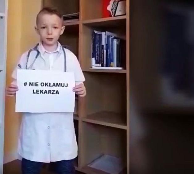 [VIDEO] Apel dzieci policjantów, lekarzy, ratowników i strażaków dot. koronawirusa!
