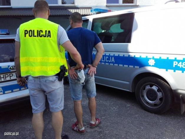 [VIDEO] Areszt za czynną napaść na policjanta