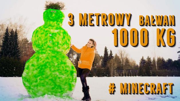 Dzień na sportowo z Mają Rutkowski uwieńczony ulepieniem bałwana giganta