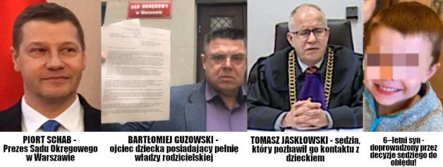 [VIDEO] POZEW O 50 MILIONÓW ZA DZIECKO: Czy prezes Sądu Okręgowego w Warszawie Piotr Schab uzna swój sąd za niesprawiedliwy? Przez to, co wyrabia sędzia Tomasz Jaskłowski?