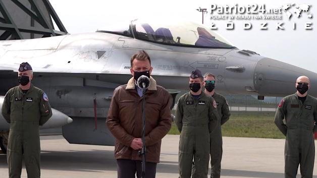 [VIDEO] Baza w Łasku przygotowuje się na F-35