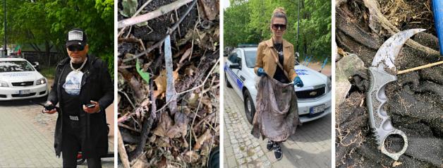 [VIDEO] Poszukiwania Iwony Wieczorek: RUTKOWSKI: odnaleźliśmy granatową spódniczkę, koszulę męską i noże. Czekamy na Policję!